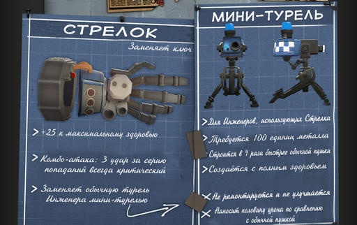 Team Fortress 2 - (Обновлено)Финальный день обновления Инженера(полностью на русском)+ Обновление блога разработчиков от 9.07.10+ Список изменений+ БОНУС!